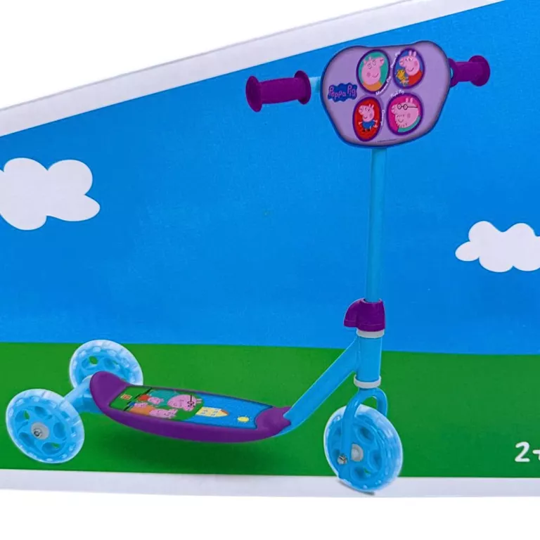 DZIECIĘCA HULAJNOGA TRÓJKOŁOWA ŚWINKA PEPPA