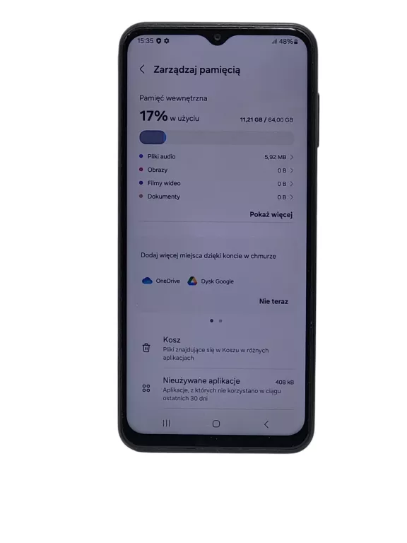 TELEFON SAMSUNG GALAXY A 13 4/64 GB CZARNY