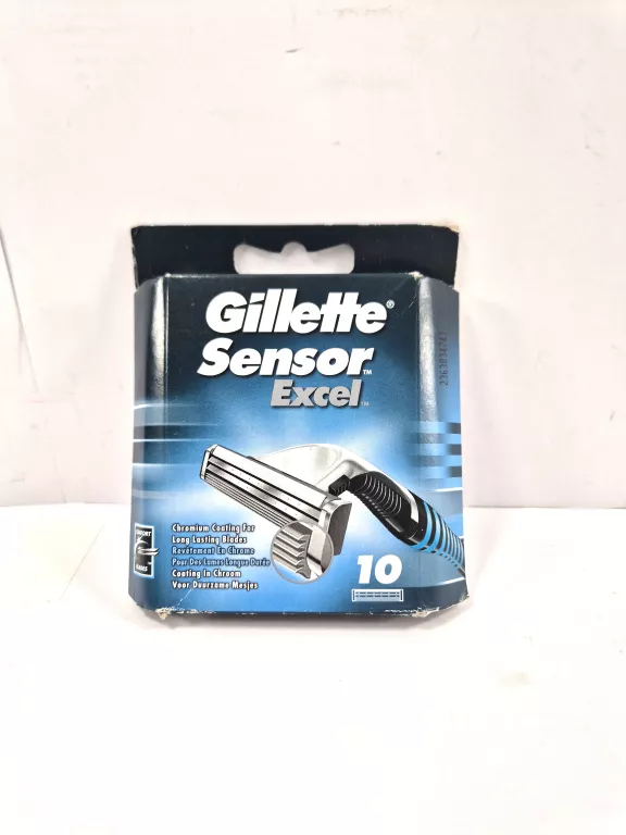 NOŻYKI GILLETTE SENSOR EXCEL 10 SZT