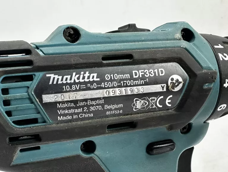ZESTAW NARZĘDZI MAKITA WKRĘTARKA DF331D + ZAKRĘTARKA TD110D + ŁAD+ WALIZKA