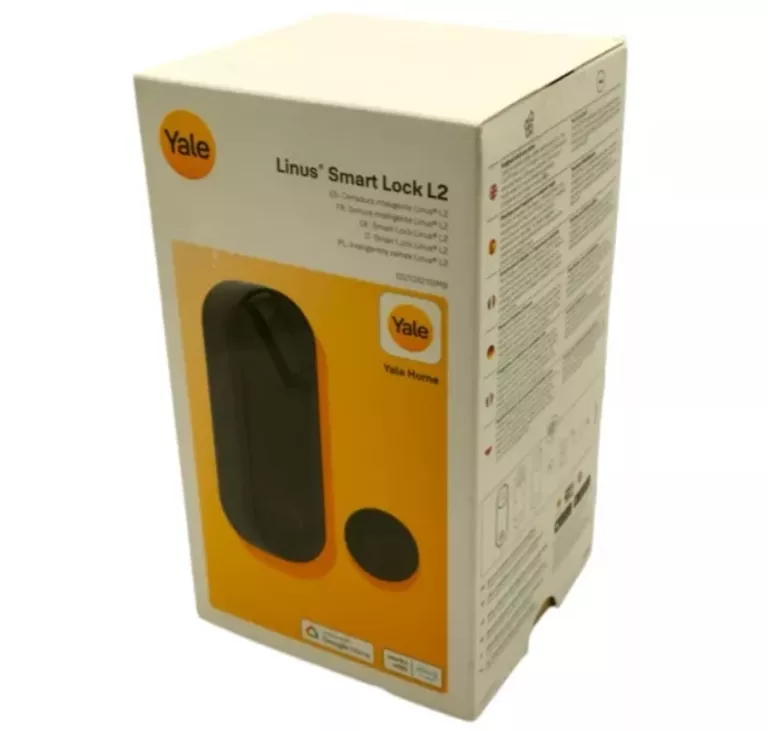 INTELIGENTNY ZAMEK YALE LINUS L2 CZARNY SMARTLOCK SMARTHOME BLUETOOTH WIFI