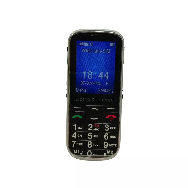 TELEFON KOMÓRKOWY GOTZE & JENSEN GFE37 32 MB / 32 MB 3G CZARNY