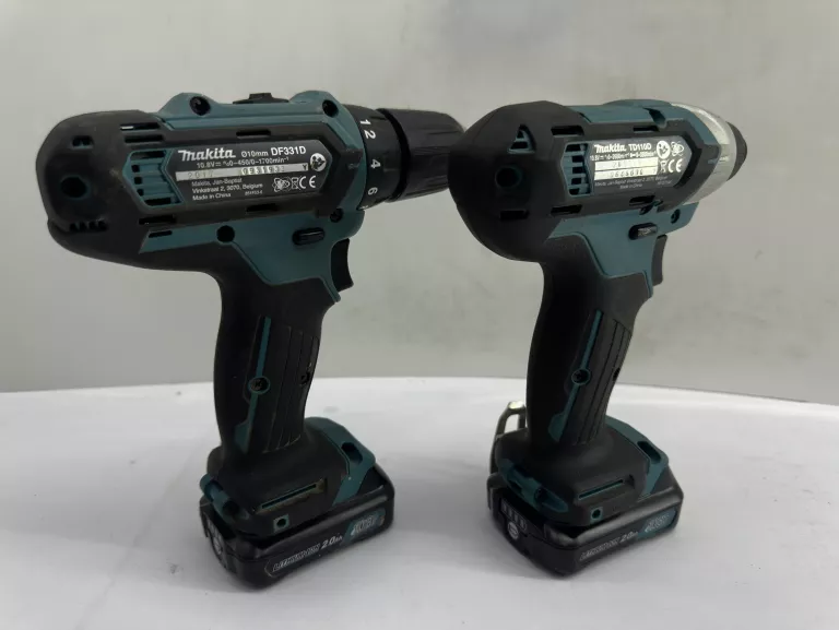 ZESTAW NARZĘDZI MAKITA WKRĘTARKA DF331D + ZAKRĘTARKA TD110D + ŁAD+ WALIZKA