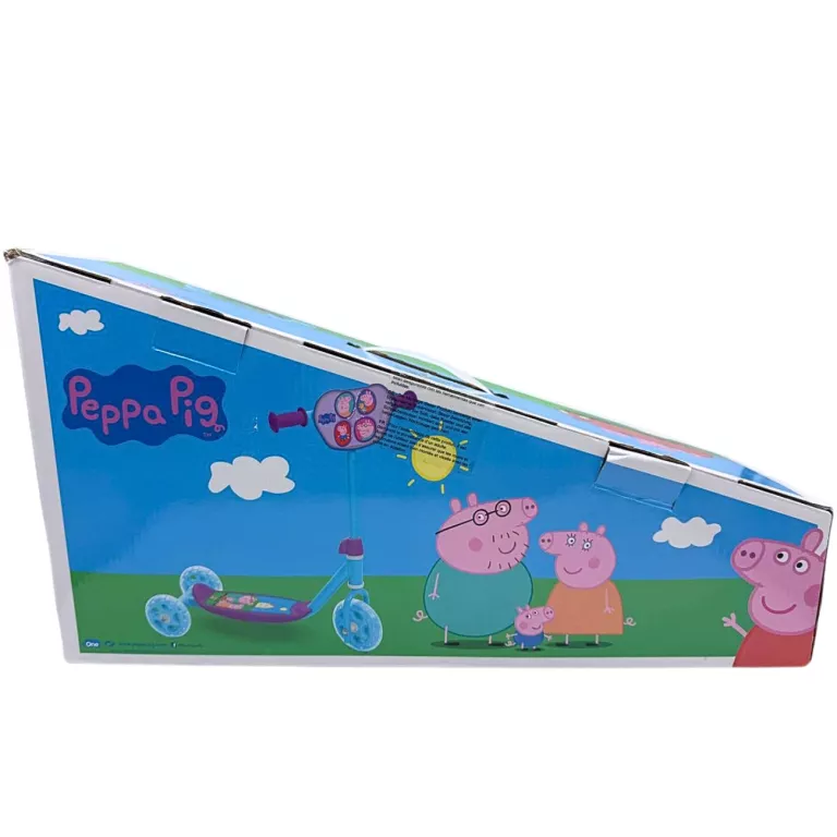 DZIECIĘCA HULAJNOGA TRÓJKOŁOWA ŚWINKA PEPPA