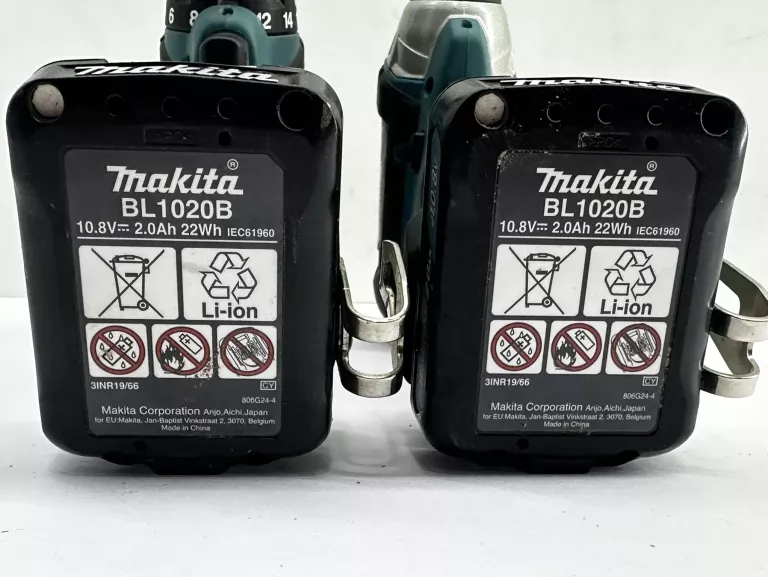 ZESTAW NARZĘDZI MAKITA WKRĘTARKA DF331D + ZAKRĘTARKA TD110D + ŁAD+ WALIZKA