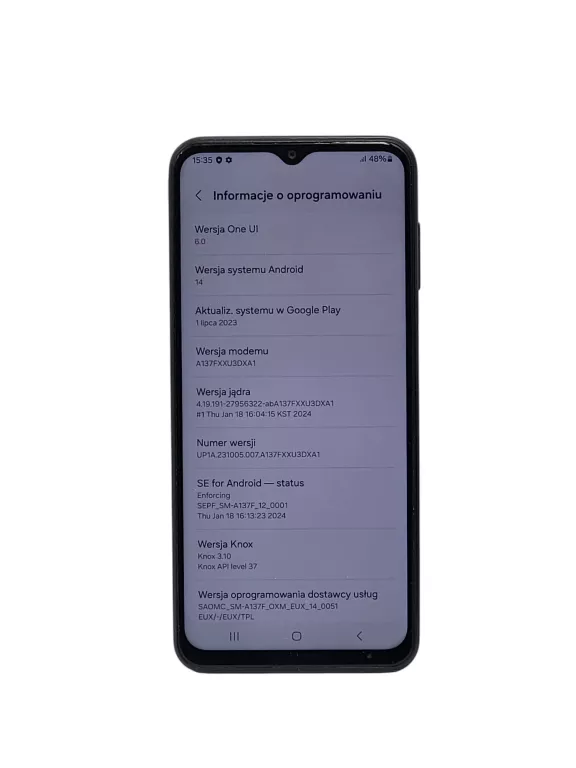 TELEFON SAMSUNG GALAXY A 13 4/64 GB CZARNY