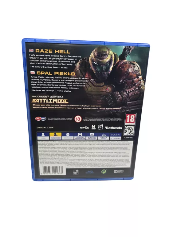DOOM ETERNAL PL WERSJA PLAYSTATION 4