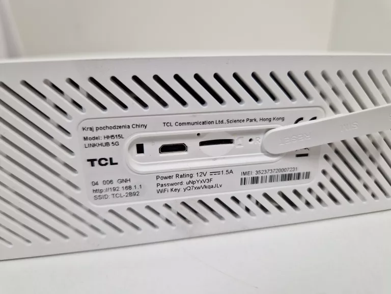 ROUTER TCL LINKHUB 5G CPE HH515L