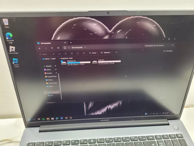 LAPTOP HUAWEI MATEBOOK D16 16" I5-12450H 16/512GB SSD
