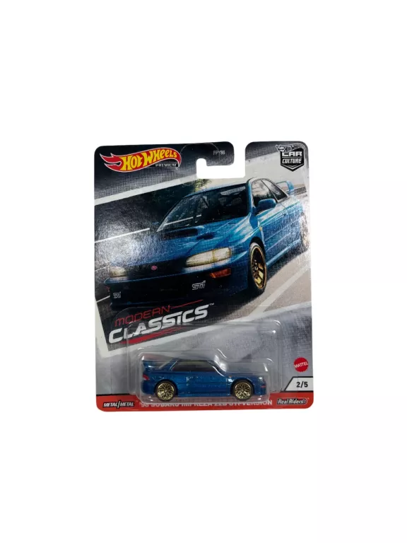 HOT WHEELS PREMIUM 98 SUBARU IMPREZA 22B