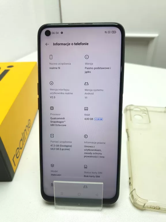 TELEFON RELAME 91 4/64 GB KOMPLET