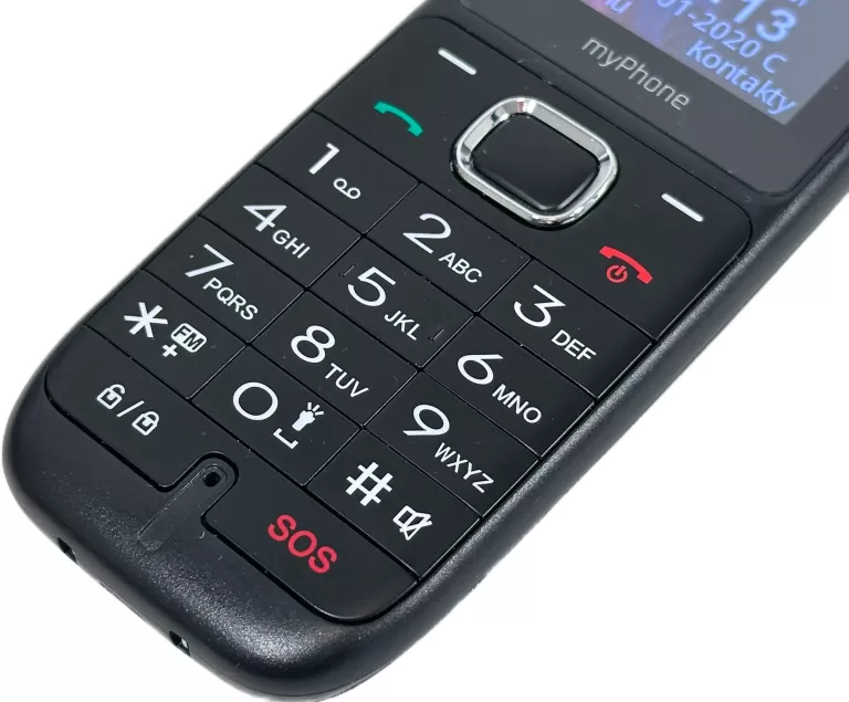 TELEFON KOMÓRKOWY MYPHONE SOHO LINE H31 CZARNY DUŻE KLAWISZE