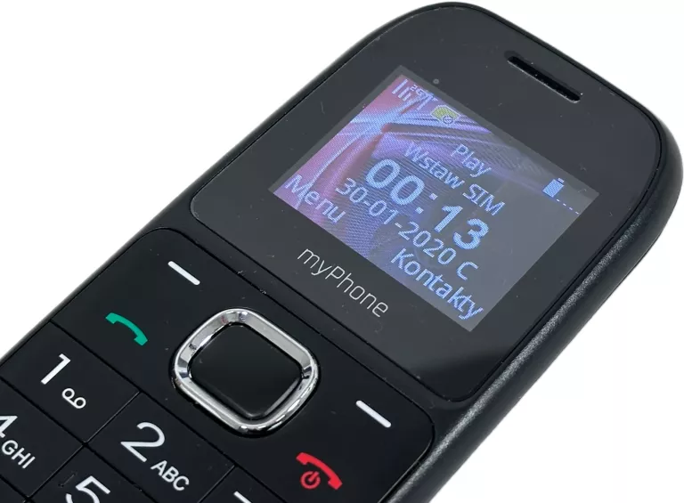 TELEFON KOMÓRKOWY MYPHONE SOHO LINE H31 CZARNY DUŻE KLAWISZE