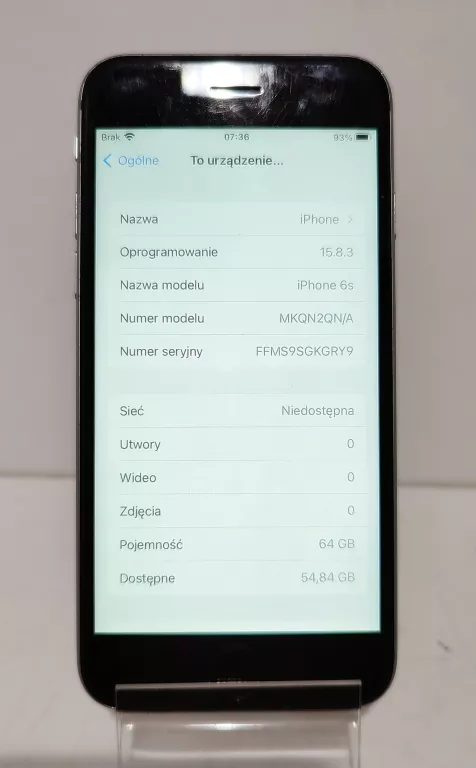 TELEFON APPLE IPHONE 6S 64GB 90% BAT