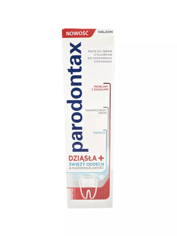 PARODONTAX PASTA DO ZĘBÓW DZIĄSŁA+ ŚWIEŻY ODDECH & NADWRAŻLIWOŚĆ 75ML