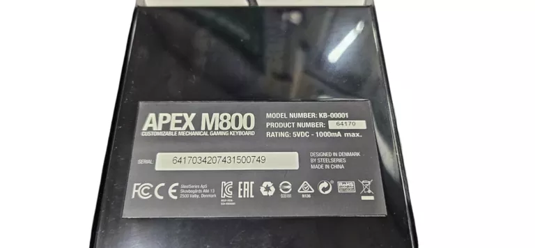 KLAWIATURA MECHANICZNA STEELSERIES APEX M800