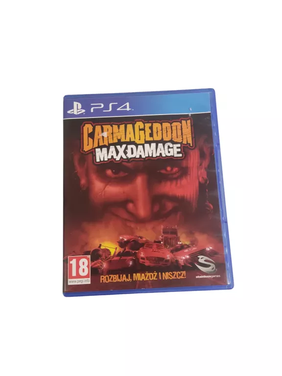 CARMAGEDDON MAX DAMAGE PS4 PL