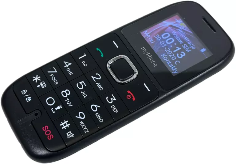 TELEFON KOMÓRKOWY MYPHONE SOHO LINE H31 CZARNY DUŻE KLAWISZE