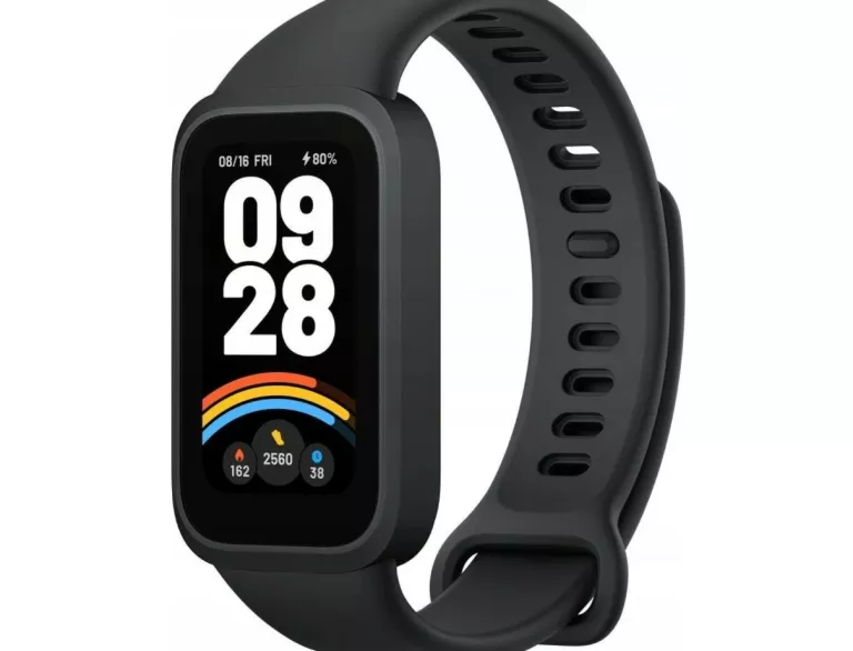 SMARTBAND XIAOMI MI BAND 9 ACTIVE CZARNY SPO2 5 ATM TFT BLUETOOTH 5.3