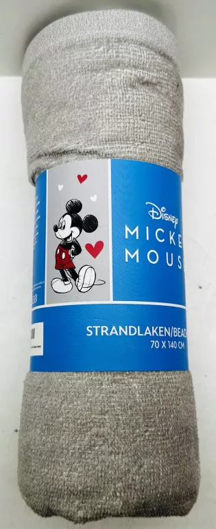 RĘCZNIK PLAŻOWY 70 CM X 140 CM MICKEY MOUSE