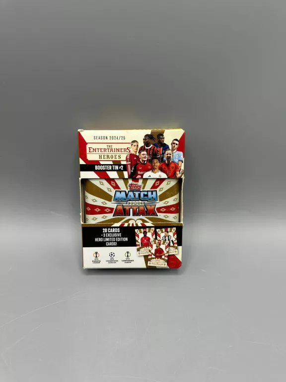 UEFA CHAMPIONS LEAGUE MATCH ATTAX 2024/25 MINI PUSZKA TIN 2