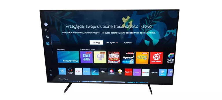 TELEWIZOR SAMSUNG AU7100 55 CALI BEZ PILOTA