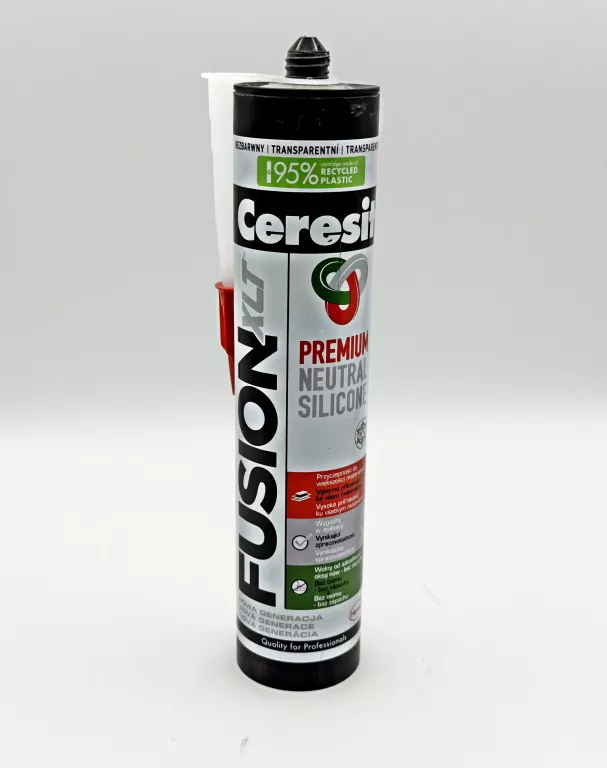 SILIKON FUSION XLT 280 ML TRANSPARENTNY CERESIT