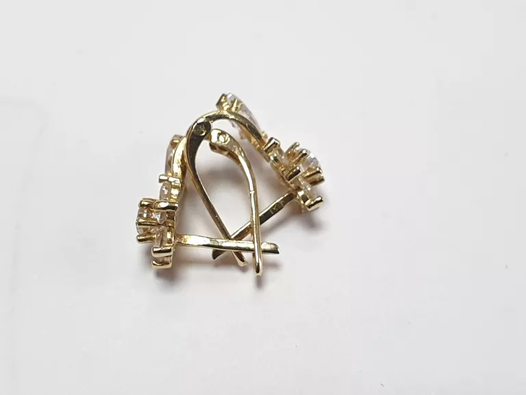 ZŁOTE KOLCZYKI 14K 585 1,88G OD LOOMBARD