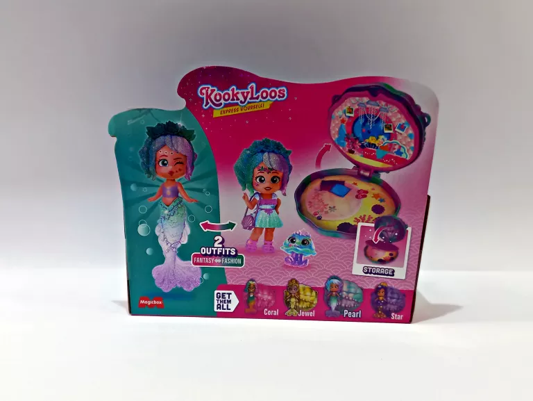 KOOKYLOOS PEARL KOOKY MERMAIDS LALKA AKCESORIA PREZENT DLA DZIECI
