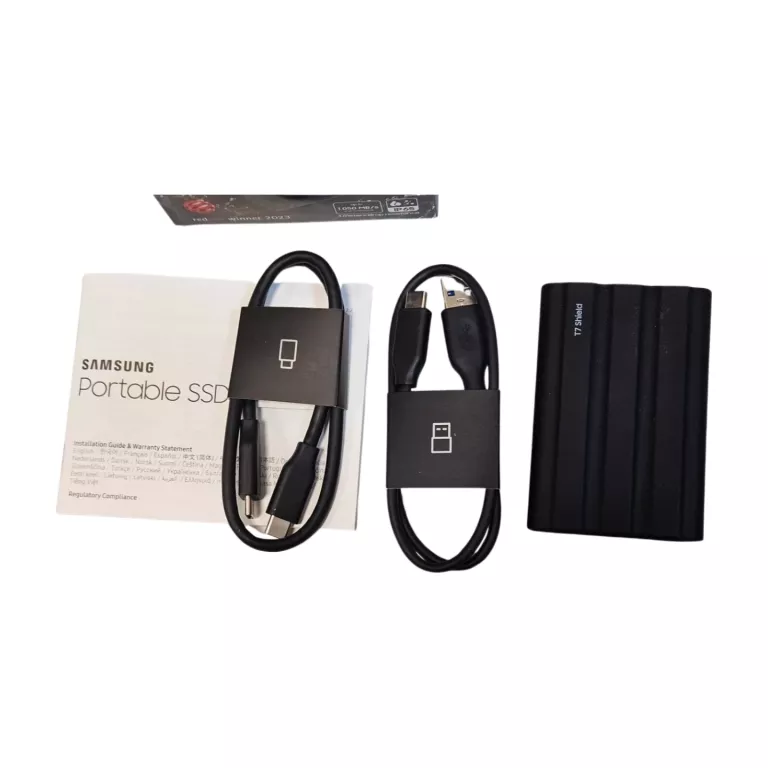DYSK ZEWNĘTRZNY SSD SAMSUNG T7 SHIELD 2TB WODOODPORNY