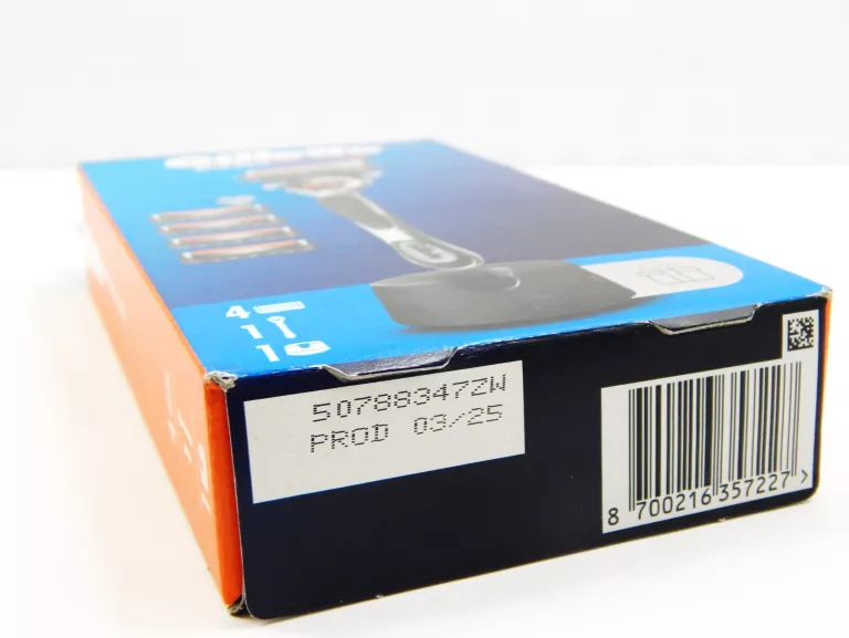 GILLETTE PROGLIDE MASZYNKA DO GOLENIA DLA MĘŻCZYZN + 4 OSTRZA