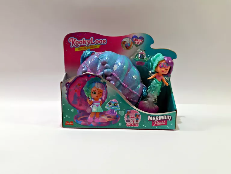 KOOKYLOOS PEARL KOOKY MERMAIDS LALKA AKCESORIA PREZENT DLA DZIECI