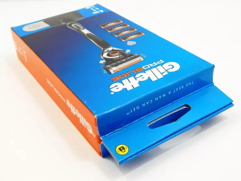 GILLETTE PROGLIDE MASZYNKA DO GOLENIA DLA MĘŻCZYZN + 4 OSTRZA