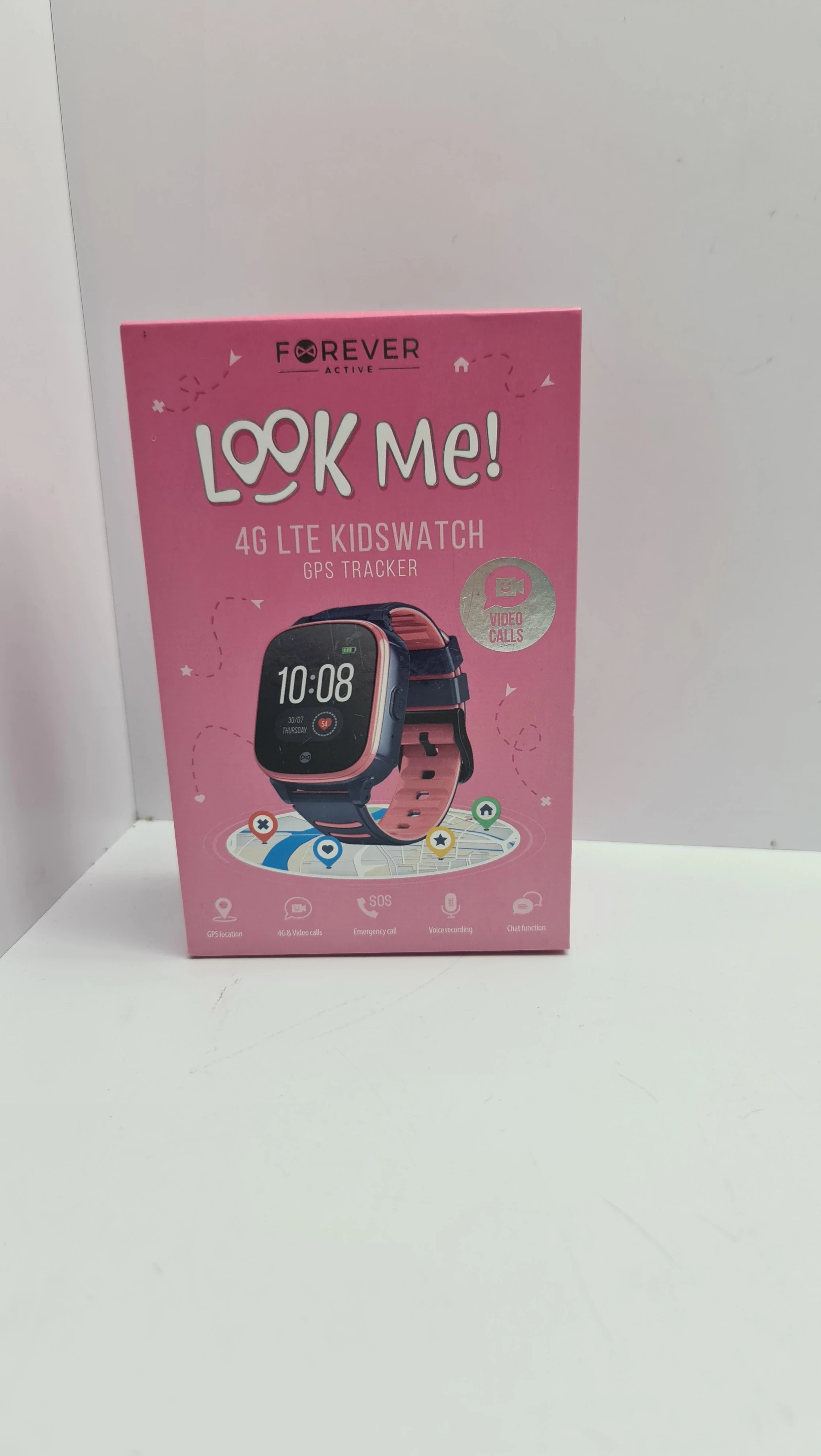 smartwatch-kids-forever-look-me-4g-lte-komplet-rozowy-grunwaldzka-4764-jaworzno