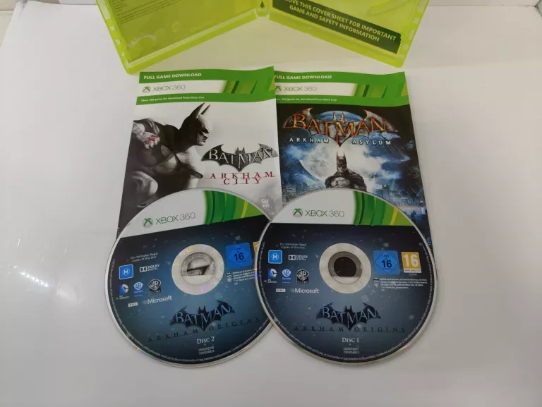 GRA NA XBOX 360 BATMAN ARKHAM COLLECTION