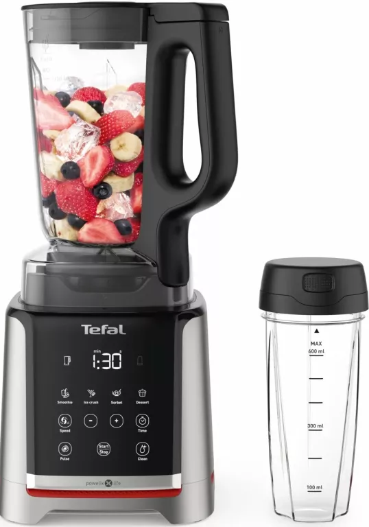 BLENDER KIELICHOWY TEFAL BL91HD INFINYMIX+ 1600 W SREBRNY GW. DO 03-2027