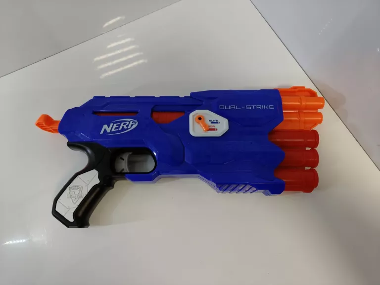 WYRZUTNIA NERF HASBRO NERF DUAL STRIKE B4620 + NABOJE