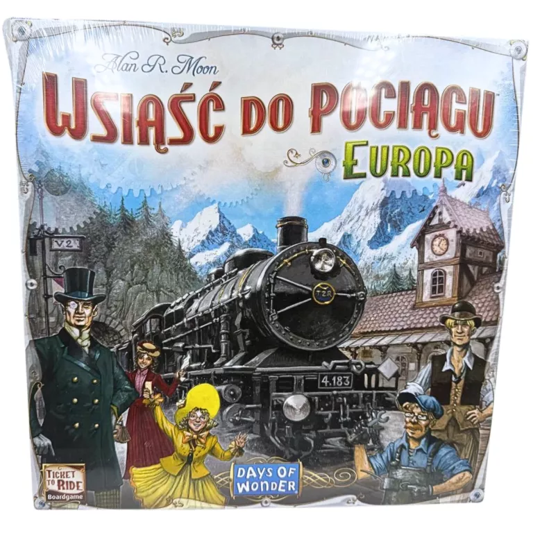 GRA PLANSZOWA REBEL WSIĄŚĆ DO POCIĄGU: EUROPA