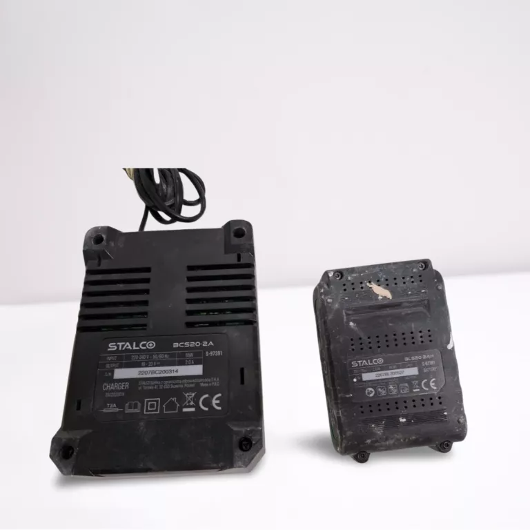 STALCO WIERTARKO WKRĘTARKA STALCO DS20-55BL 2X AKUMULATOR +ŁAD+ WALIZKA