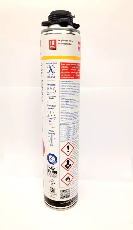 SOUDAL MAXI EXPRESS PIANKA MONTAŻOWA PISTOLET 870M