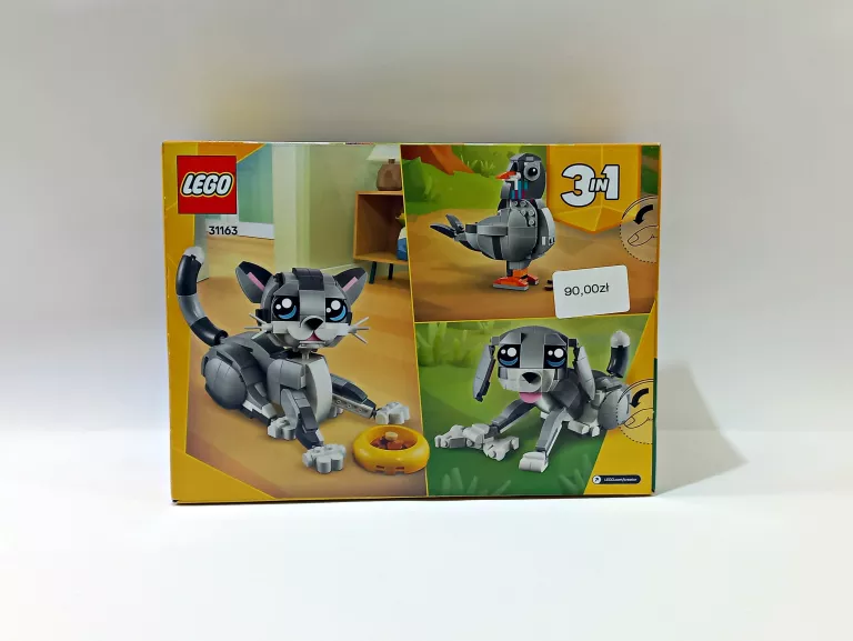 LEGO CREATOR 3 W 1 31163 PSOTNY KOT ZESTAW I PORADNIK 4W1