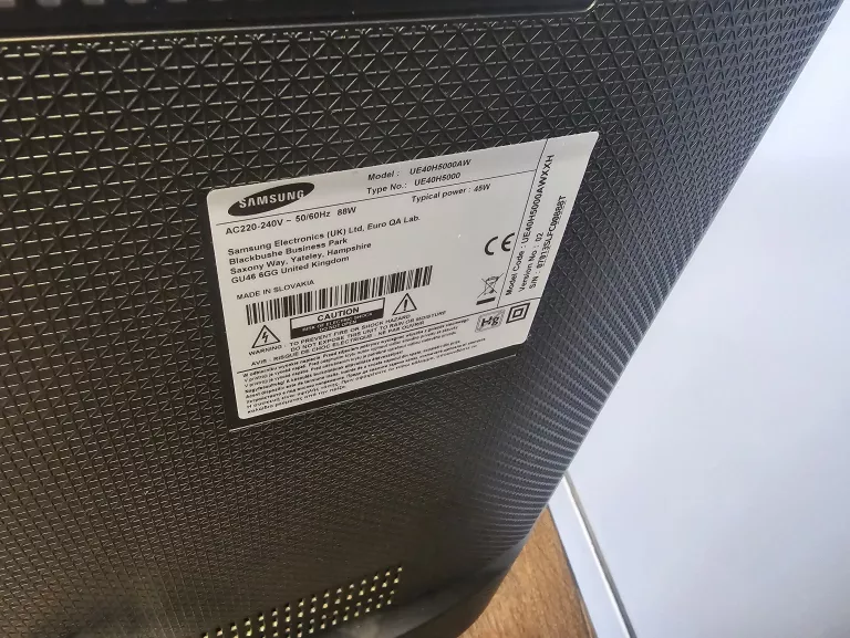 TELEWIZOR SAMSUNG UE40H5000AW 40" FULL HD
