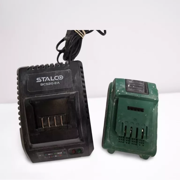 STALCO WIERTARKO WKRĘTARKA STALCO DS20-55BL 2X AKUMULATOR +ŁAD+ WALIZKA