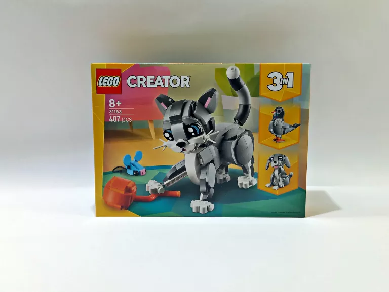 LEGO CREATOR 3 W 1 31163 PSOTNY KOT ZESTAW I PORADNIK 4W1