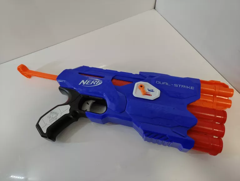 WYRZUTNIA NERF HASBRO NERF DUAL STRIKE B4620 + NABOJE
