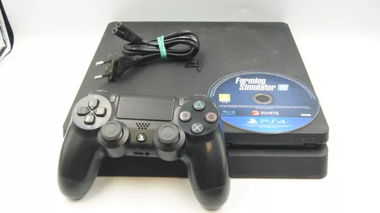 KONSOLA PLAYSTATION 4 SLIM 500GB +PAD +GRA FARMING SIMULATOR 22