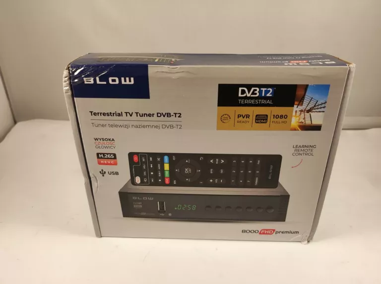 DEKODER BLOW 8000 FHD PREMIUM, KOMPLET