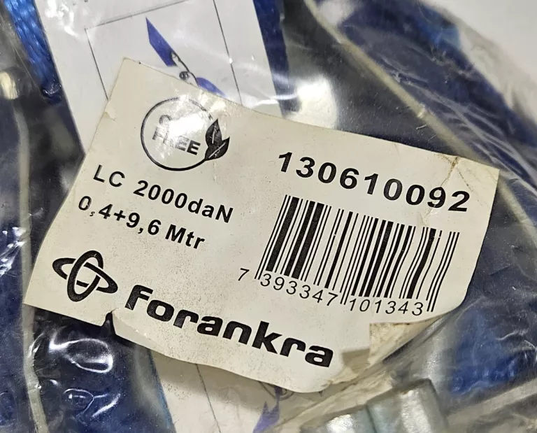 FORANKRA PAS TRANSPORTOWY SAMONAPINAJĄCY LC2000 DAN