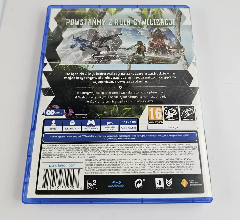 GRA PS4 HORIZON FORBIDDEN WEST