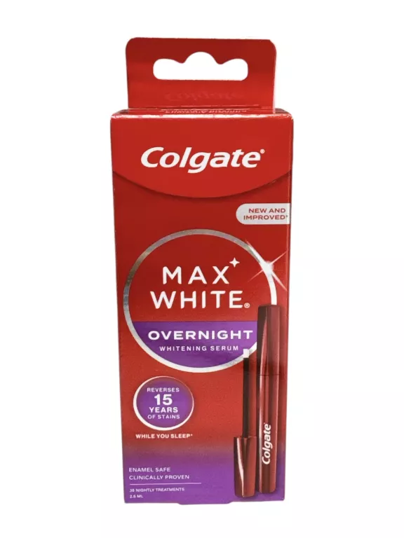 COLGATE MAX WHITE WHITENING PEN APLIKATOR WYBIELAJĄCY NA NOC 2.5ML